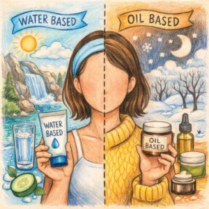 Hydration Hacks: Water vs. Oil Moisturizers Guide hydration