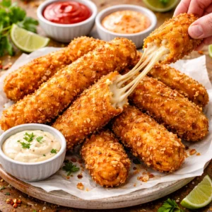 Crispy Stuffed Chicken Fingers Gone in Seconds crispy stuffed chicken fingers