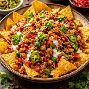 “nacho typical” chana chaat