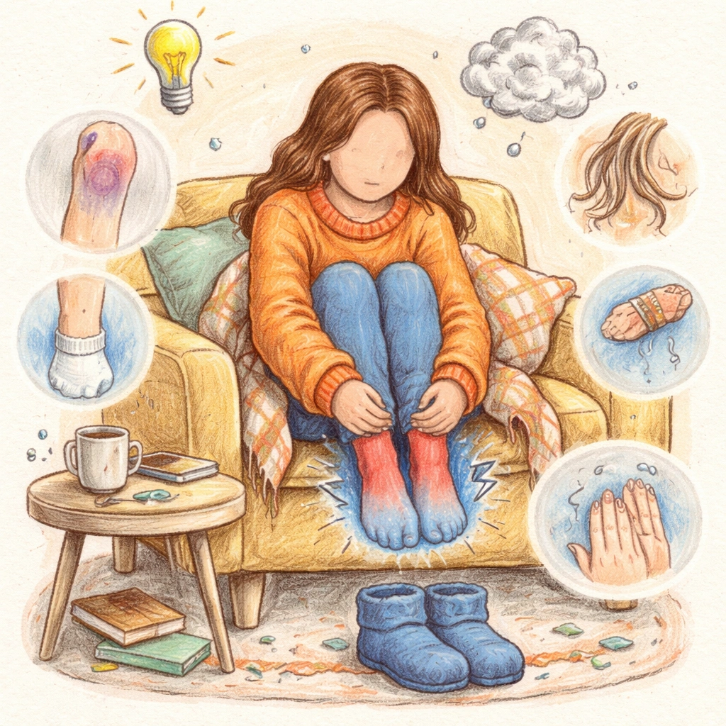 poor blood circulation