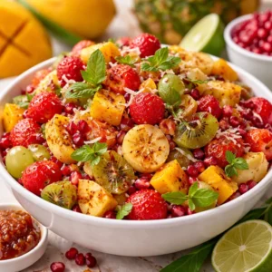 “tropical punch” fruity chaat
