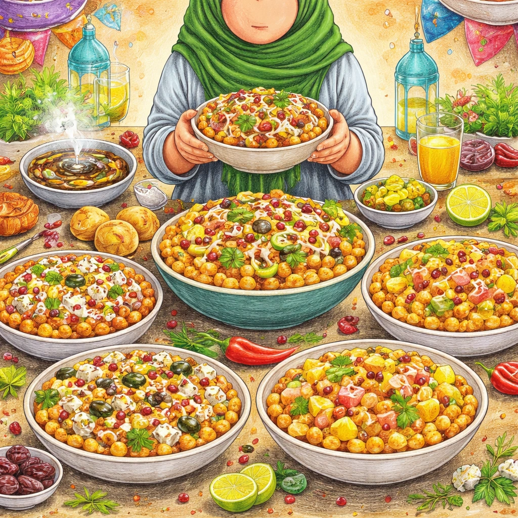 chana chaat