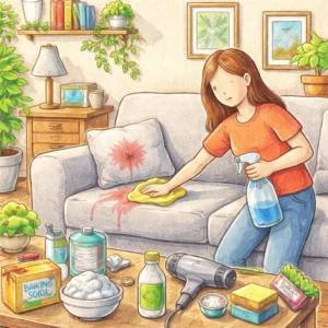 clean stained furniture