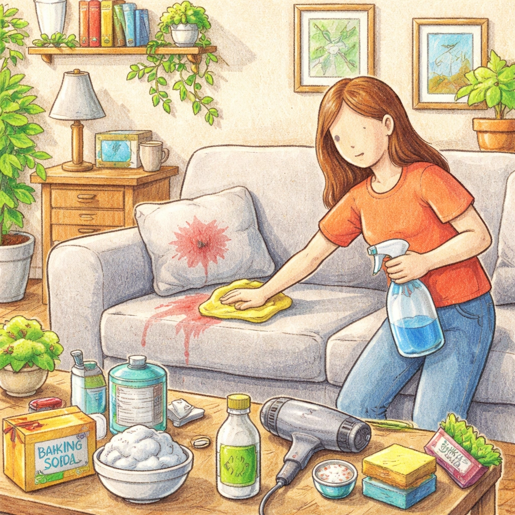 clean stained furniture