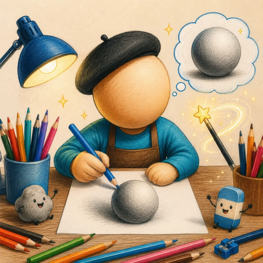 pencil shading
