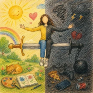 The Double-Edged Joy of Modern Life Today samae thing life