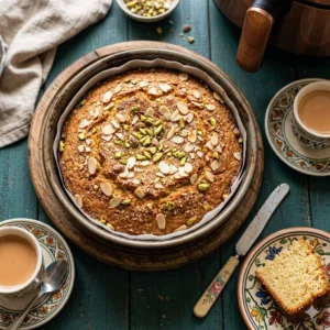 Air Fryer Suji Cake: Light, Fluffy & Guilt-Free samolina, pound, cake