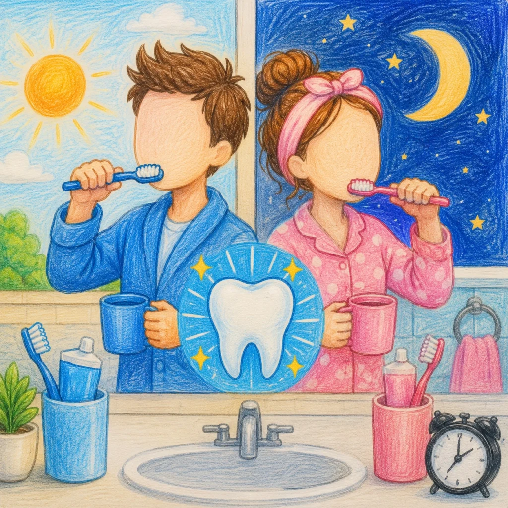 brush, teeth