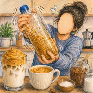 Shake Up Frothy Instant Coffee Without a Beater coffee