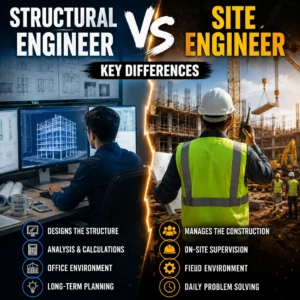 Structural Engineer vs Site Engineer: Key Differences structural engineer, site engineer