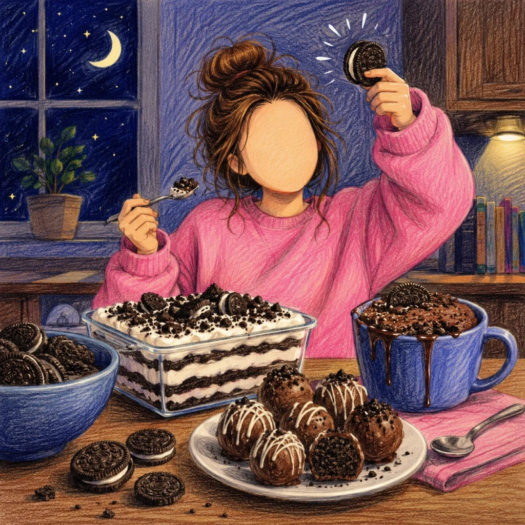 deserts, oreo