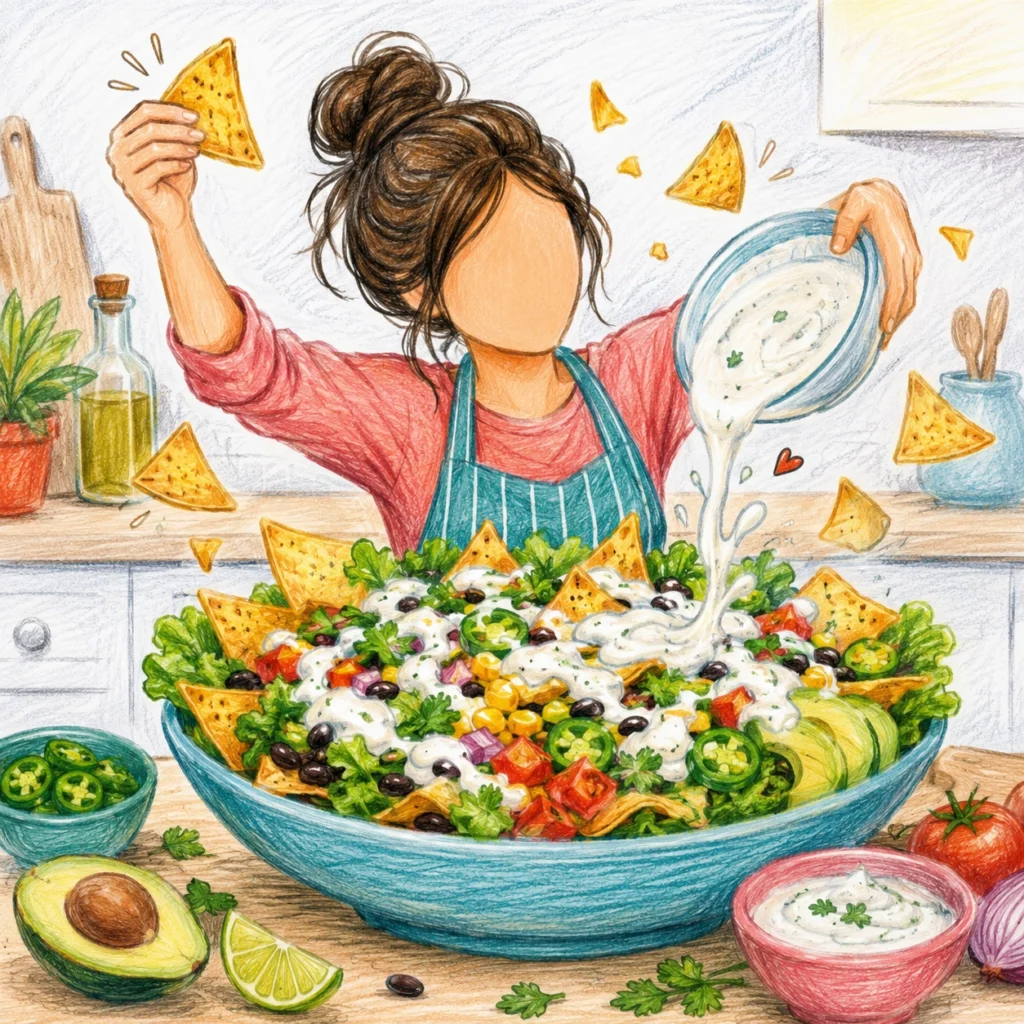 nachos, yogurt