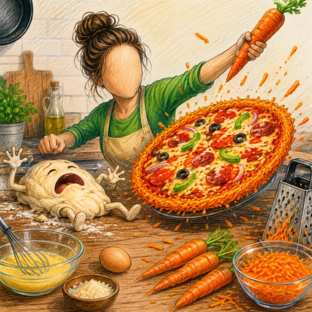 carrot pizza crust